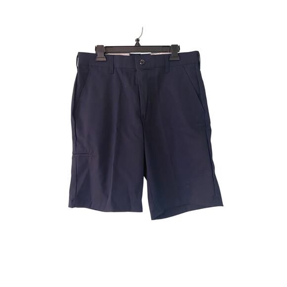 Red Kap Mens Navy 34x12 Work Shorts Industrial Uniform PR4CNVO - Picture 1 of 5
